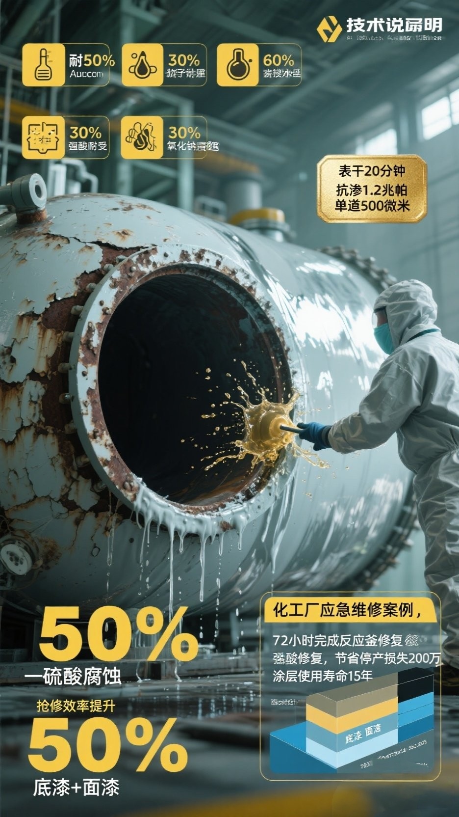 AT 387 Hybricote复合酚醛聚合物涂料