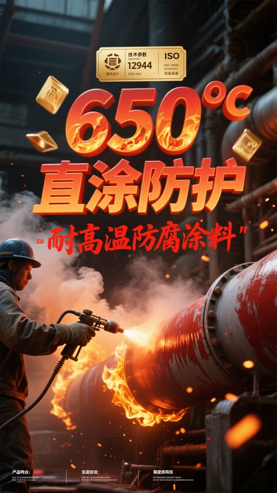 超高温免停机防腐涂层HT1202ULTRA
